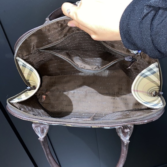 Authentic Burberry Nova Check Bag / Bucket Tote - Picture 6 of 8